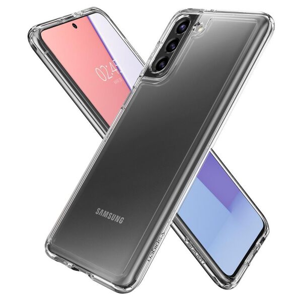 Spigen Galaxy S21 ile Uyumlu Kılıf Ultra Hybrid Crystal Clear