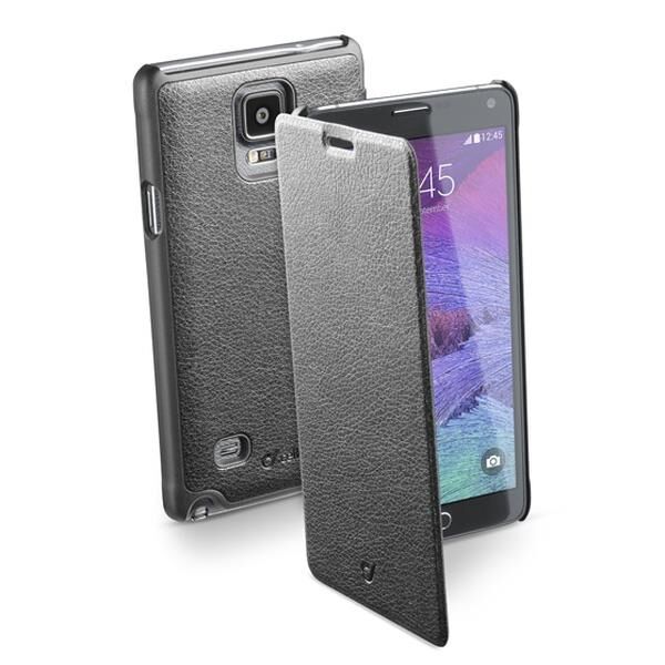 Cellular Line Galaxy Note 4 ile Uyumlu Book Essential Kapaklı Kılıf Siyah BOOKESSPHNOTE4K