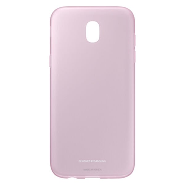 Galaxy J5 2017 ile Uyumlu Jelly Silikon Kılıf Pembe (Out)