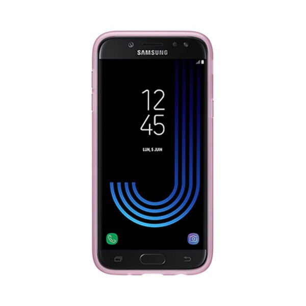 Galaxy J5 2017 ile Uyumlu Jelly Silikon Kılıf Pembe (Out)