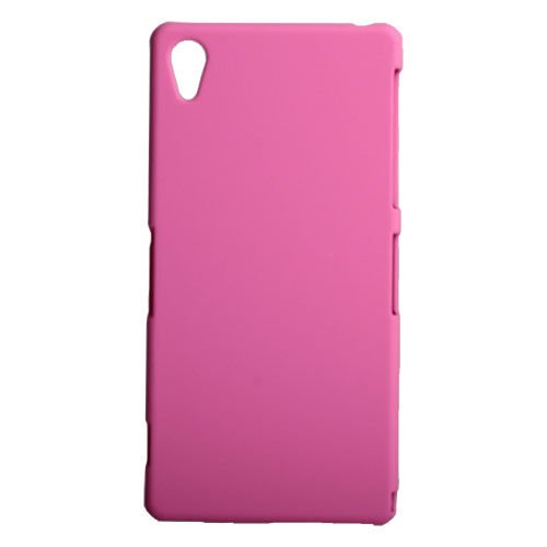 Xperia Z2 D6503 ile Uyumlu Sert Kılıf Pembe Renk