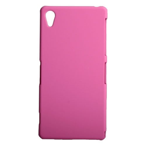 Xperia Z2 D6503 ile Uyumlu Sert Kılıf Pembe Renk