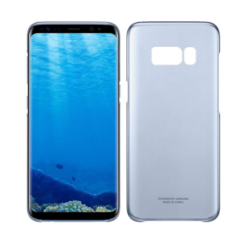Galaxy S8 ile Uyumlu Clear Cover Mavi EF-QG950CLEGWW (Out)
