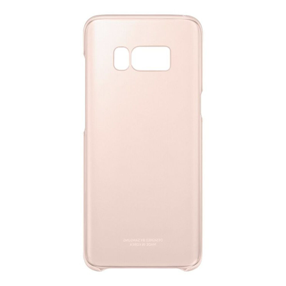 Galaxy S8 ile Uyumlu Clear Cover Pembe EF-QG950CPEGWW