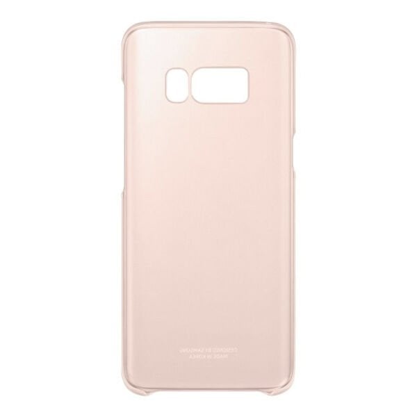 Galaxy S8 ile Uyumlu Clear Cover Pembe EF-QG950CPEGWW