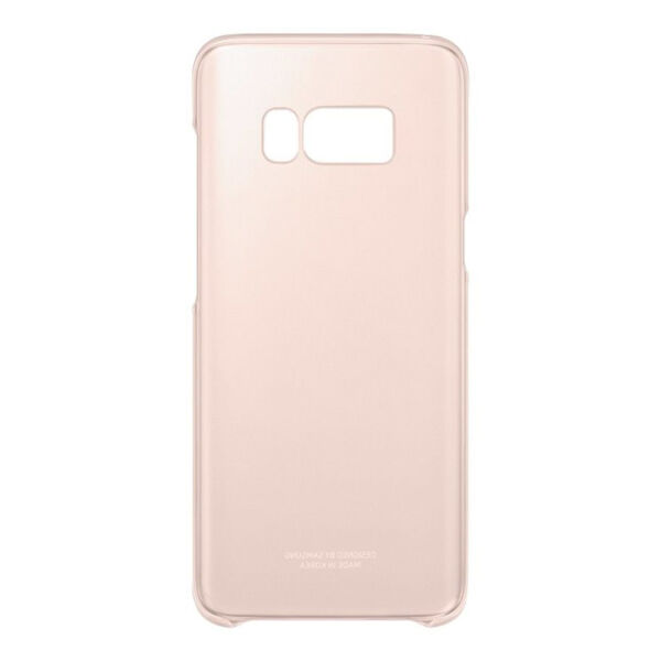 Galaxy S8 ile Uyumlu Clear Cover Pembe EF-QG950CPEGWW