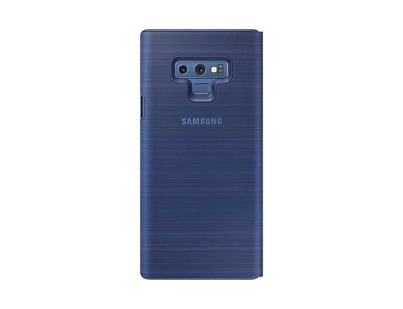 Galaxy Note 9 ile Uyumlu LED View Kılıf (Lacivert)-EF-NN960PLEGWW (Out)
