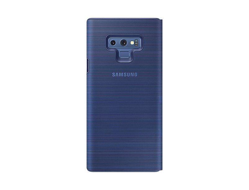 Galaxy Note 9 ile Uyumlu LED View Kılıf (Lacivert)-EF-NN960PLEGWW (Out)