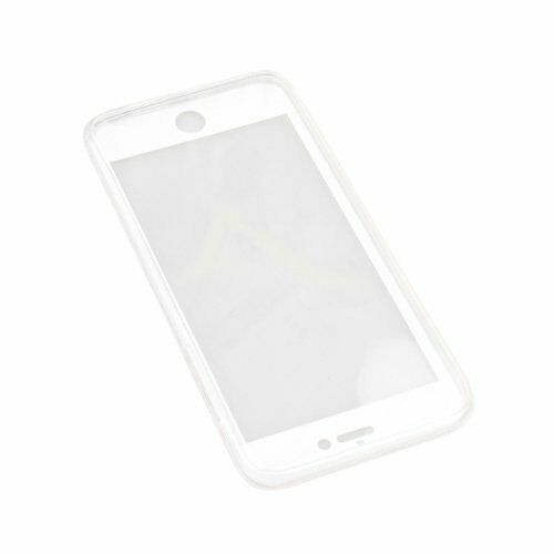 iPhone 7 Plus ile Uyumlu Kılıf 360 Full Kaplama Silikon Beyaz