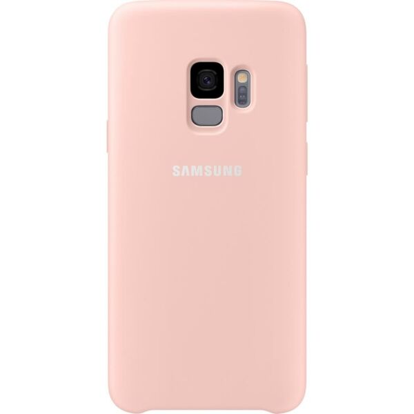 Galaxy S9 ile Uyumlu Kılıf Silicone Cover Pembe EF-PG960TPEGWW (Out)