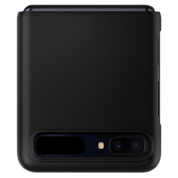 Spigen Galaxy Z Flip ile Uyumlu Kılıf Thin Fit Black