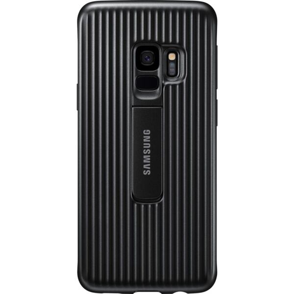 Galaxy S9 ile Uyumlu Protective Stanting Cover Siyah EF-RG960CBEGWW
