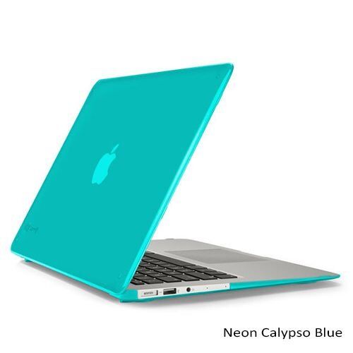 Speck SmartShell Macbook Air 13'' ile Uyumlu Koruma Kılıf Neon Calypso Blue