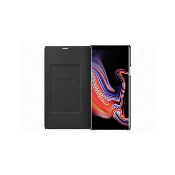 Galaxy Note 9 ile Uyumlu LED View Cover Kılıf (Siyah) EF-NN960PBEGWW (Out)