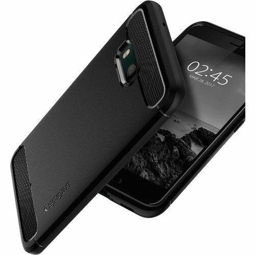 Spigen U11 ile Uyumlu Kılıf Rugged Armor Black
