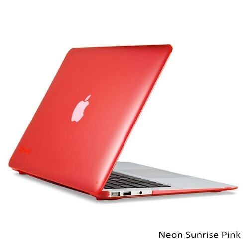 Speck SmartShell Macbook Air 13'' ile Uyumlu Koruma Kılıf Neon Sunrise Pink