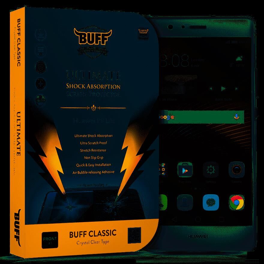 Buff P9 Lite ile Uyumlu Darbe Emici Ekran Koruyucu Film