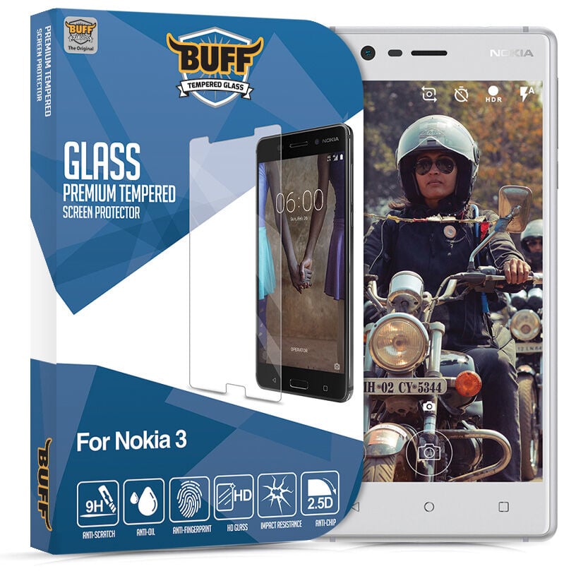 Buff Glass 3 ile Uyumlu Ekran Koruyucu Cam