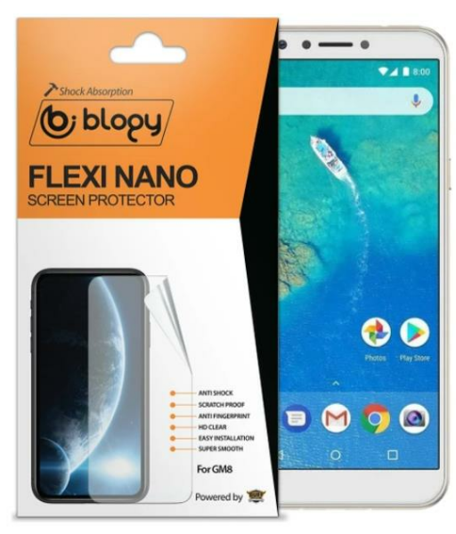 Blogy GM 8 ile Uyumlu Flexi Nano Ekran Koruyucu