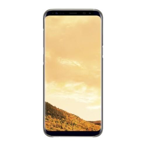 Galaxy S8+ ile Uyumlu Şeffaf Koruyucu Kılıf Altın EF-QG955CFEGWW (Out)