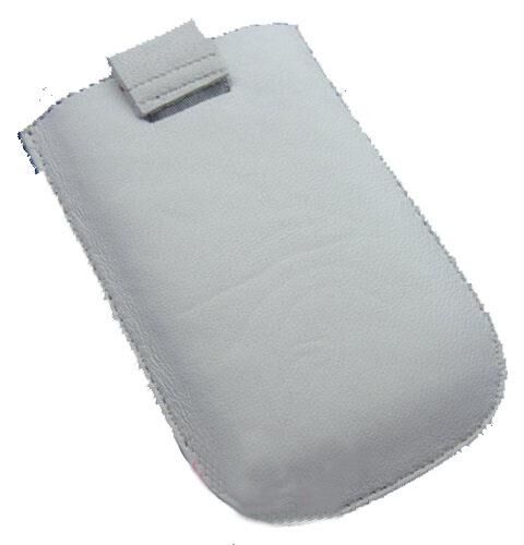 S5233 Star ile Uyumlu Çekmeli Deri Kılıf Beyaz Renk