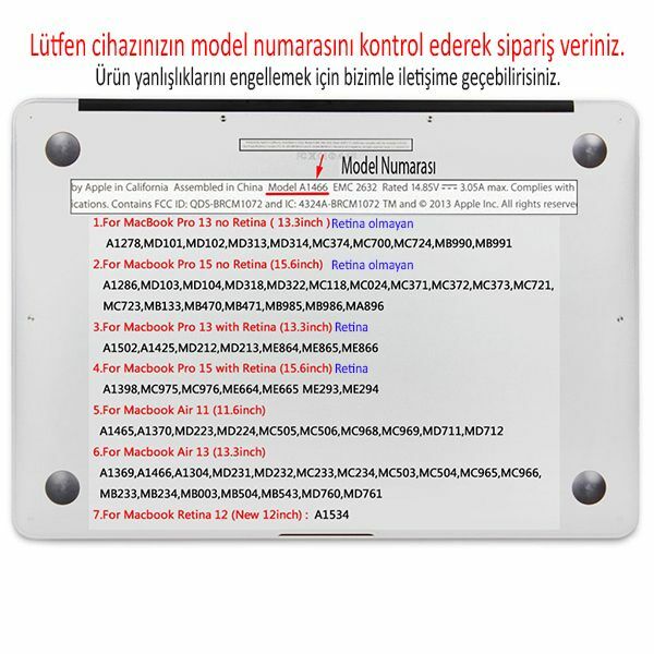 Speck SmartShell Macbook Air 13'' ile Uyumlu Koruma Kılıf Clear