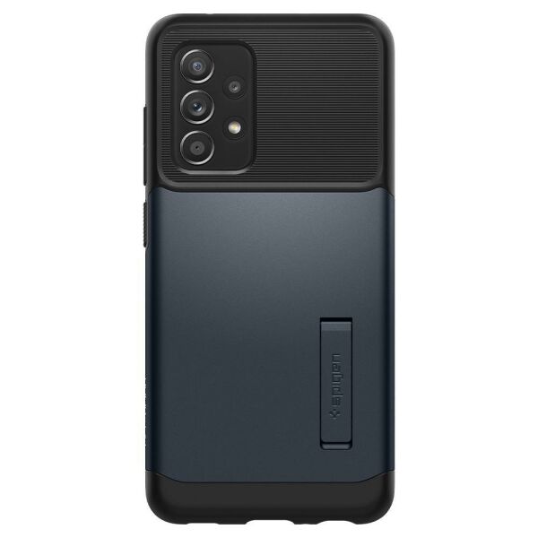 Spigen Galaxy A52 ile Uyumlu Kılıf Slim Armor Metal Slate
