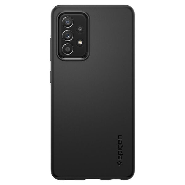 Spigen Galaxy A52 ile Uyumlu Kılıf Thin Fit Black