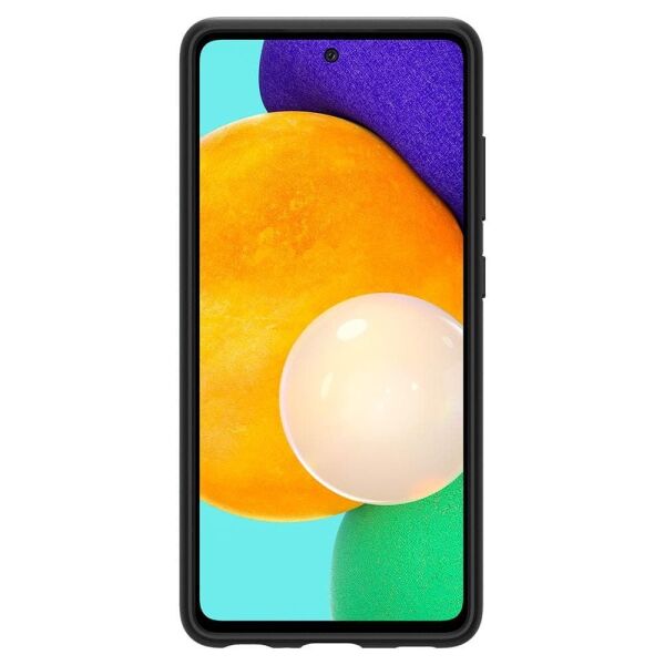 Spigen Galaxy A52 ile Uyumlu Kılıf Thin Fit Black