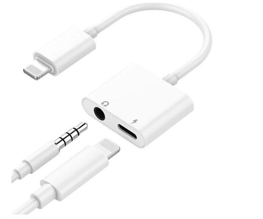 Jopus JO-IP09 iPhone Lightning Bluetooth Modlu Bağlantı 3.5mm Dönüştürücü Beyaz