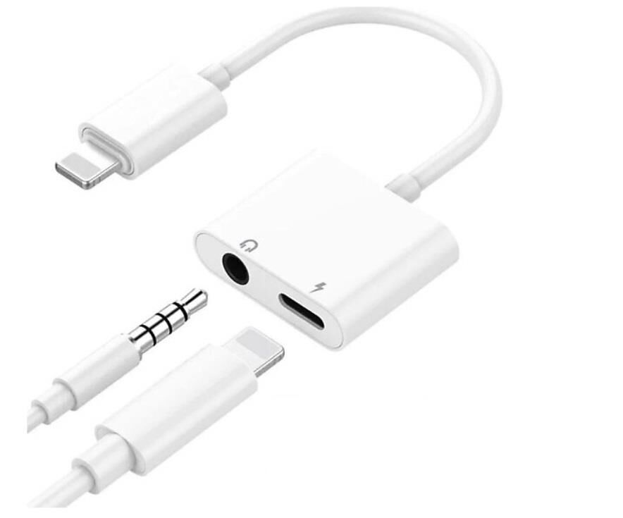 Jopus JO-IP09 iPhone Lightning Bluetooth Modlu Bağlantı 3.5mm Dönüştürücü Beyaz