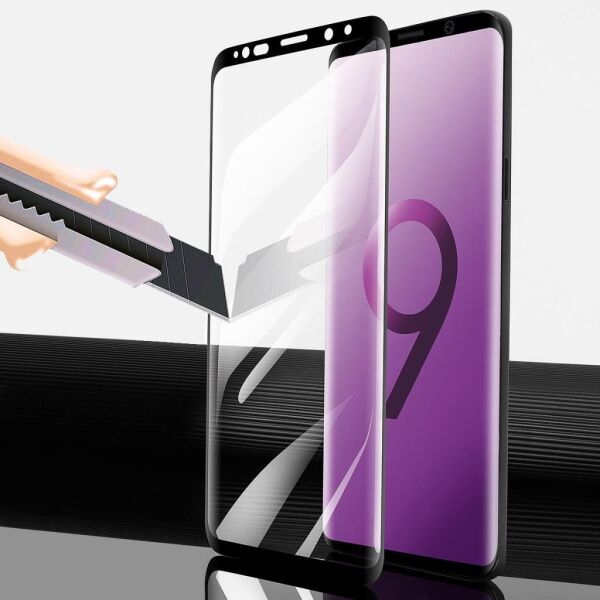 Buff Galaxy S9 5D ile Uyumlu Glass Ekran Koruyucu