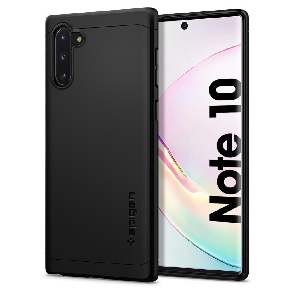 Spigen Galaxy Note 10 ile Uyumlu Kılıf Thin Fit Classic Black