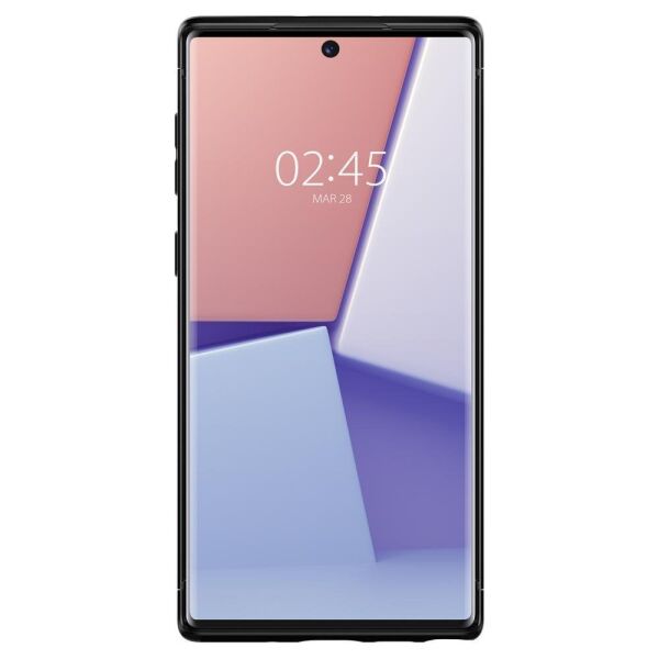 Spigen Galaxy Note 10 ile Uyumlu Kılıf Thin Fit Classic Black