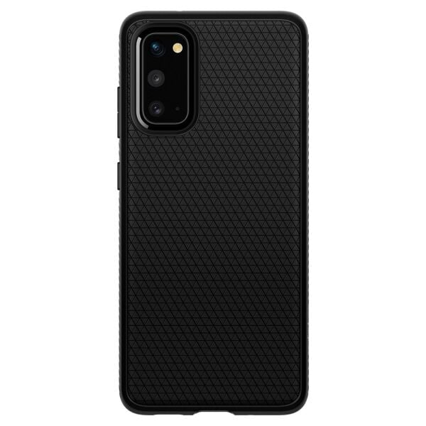 Spigen Galaxy S20 ile Uyumlu Kılıf Liquid Air Matte Black
