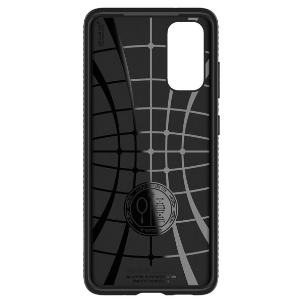 Spigen Galaxy S20 ile Uyumlu Kılıf Liquid Air Matte Black