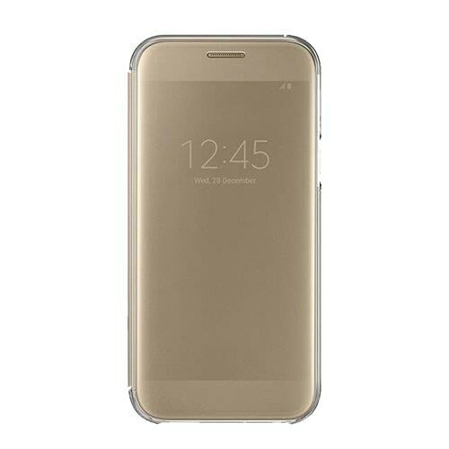 Galaxy A5(2017) ile Uyumlu Kapaklı Kılıf Altın EF-ZA520CFEGWW (Out)
