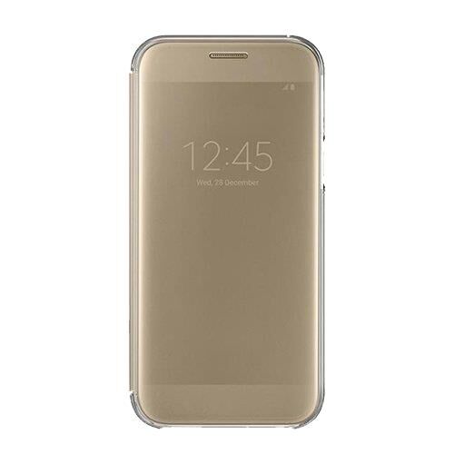 Galaxy A5(2017) ile Uyumlu Kapaklı Kılıf Altın EF-ZA520CFEGWW (Out)