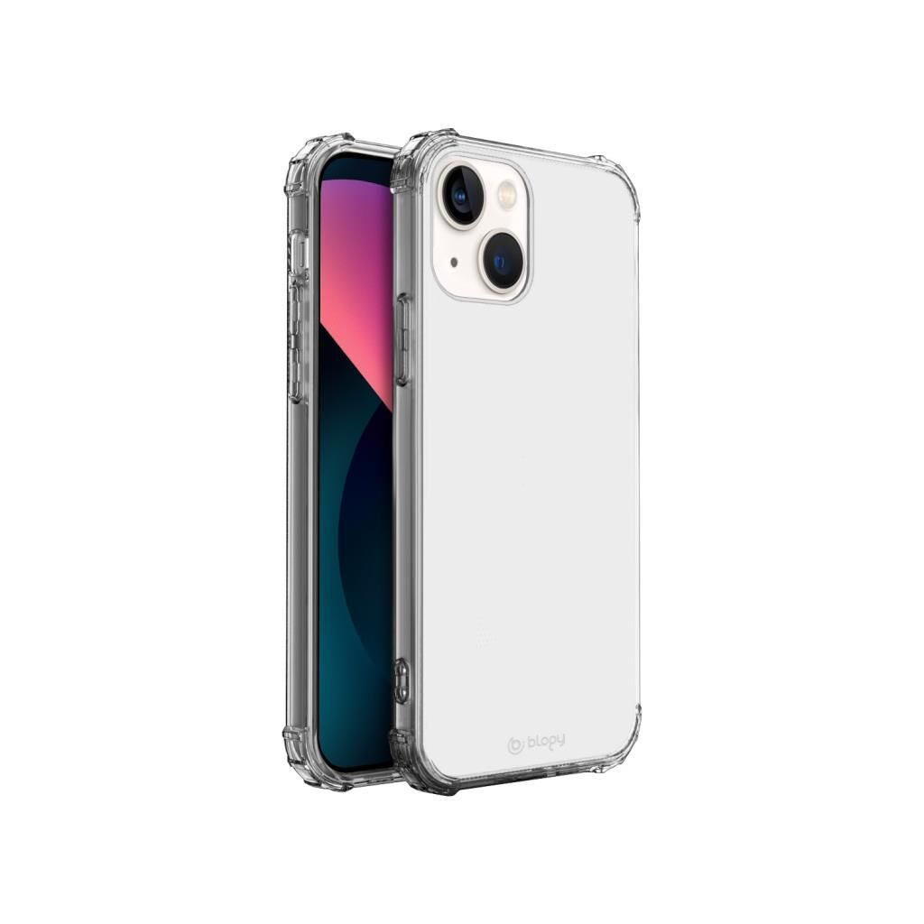 Blogy iPhone 13 Mini ile Uyumlu Crystal Fit Kılıf Crystal Clear