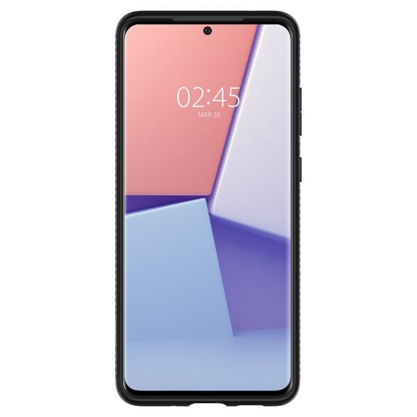 Spigen Galaxy S20 Ultra ile Uyumlu Kılıf Liquid Air Matte Black