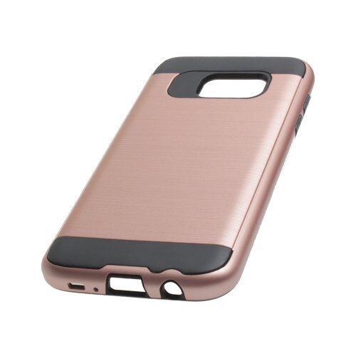 Galaxy S7 ile Uyumlu Hard Shield Koruma Kılıfı Rose Gold