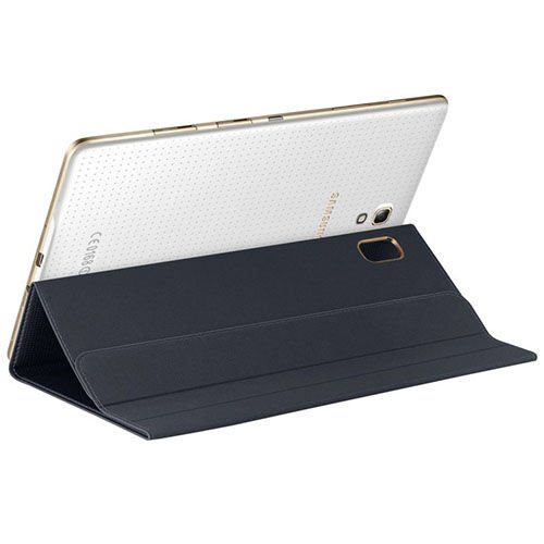 Galaxy Tab S 8.4 T700 ile Uyumlu Bookcover Kılıf Siyah EF-BT700BBEGWW (Out)