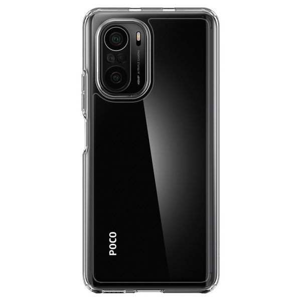 Spigen Poco F3 / Mi 11X Pro ile Uyumlu Kılıf Ultra Hybrid Crystal Clear