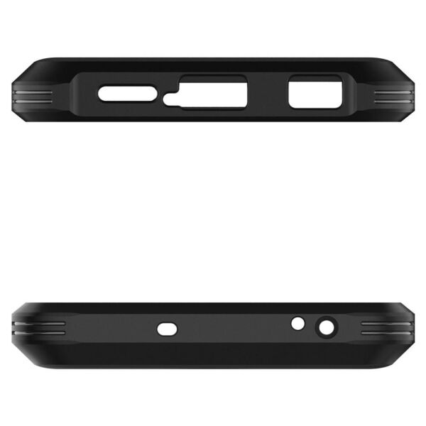 Spigen Poco X3 NFC / Poco X3 Pro ile Uyumlu Kılıf Tough Armor Metal Slate