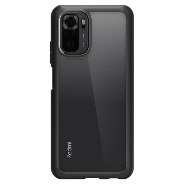 Spigen Redmi Note 10 / Redmi Note 10S ile Uyumlu Kılıf Ultra Hybrid Matte Black