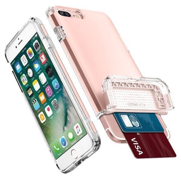 Spigen iPhone 7/8 ile Uyumlu Kılıf Flip Armor Rose Gold
