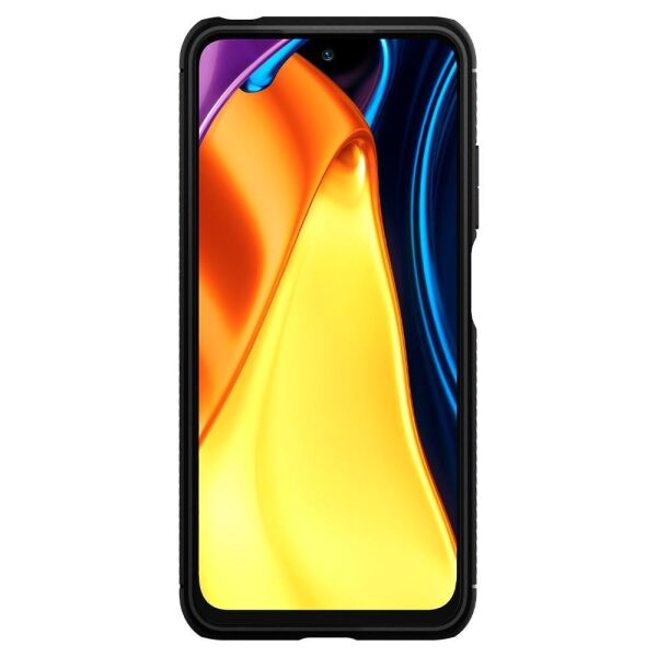 Spigen Redmi Note 10 5G / Poco M3 Pro 5G ile Uyumlu Kılıf Rugged Armor Matte Black