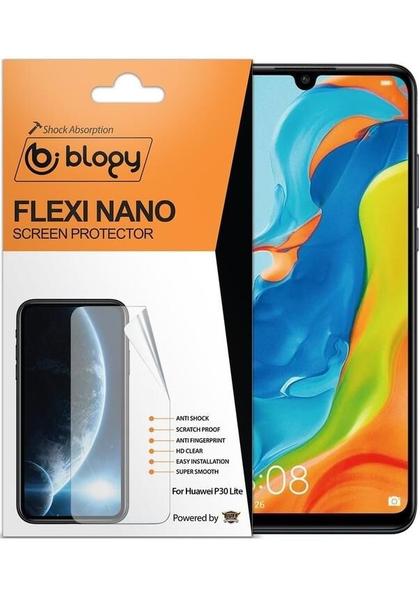 Blogy P30 Lite ile Uyumlu Flexi Nano Ekran Koruyucu