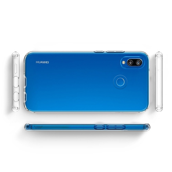 Buff P20 Lite ile Uyumlu Air Hybrid Kılıf Crystal Clear