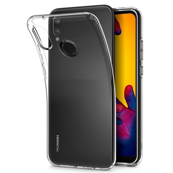 Buff P20 Lite ile Uyumlu Air Hybrid Kılıf Crystal Clear